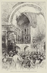 Wiedereröffnung des Nordquerhauses der St. Bartholomäuskirche durch den Prinzen von Wales